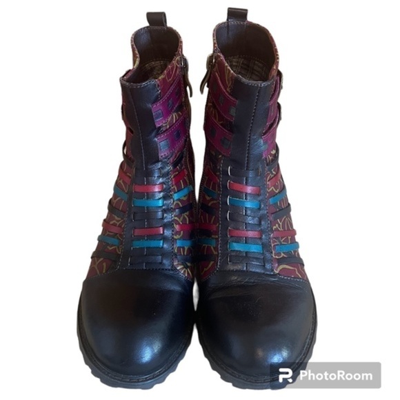 Spring Step Shoes - NWOB Spring Step L’Artiste Dasha Ankle Boots Sz-7